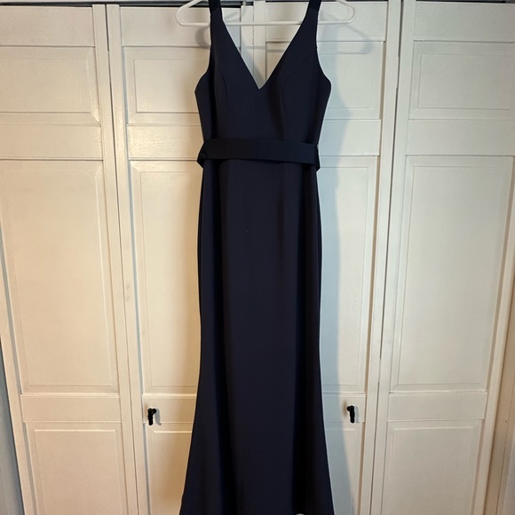 Elegant Navy Dress - Picture 1 of 4